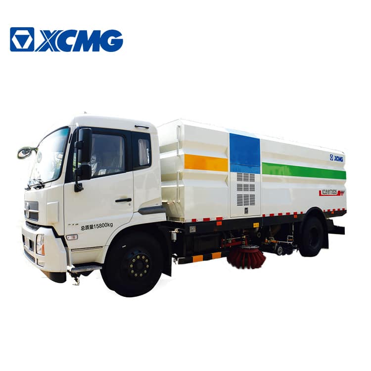 XCMG 8 Ton 9000L Sprinkler-Sweeping Truck XZJ5160TXSD5 Sanitary Engineering Road Sweeper Truck price